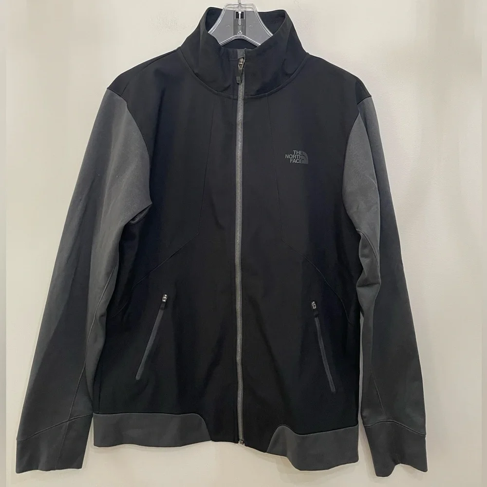 The North Face Men’s Kadet Full Zip Up Jacket Lightweight Black Sz M Outdoors